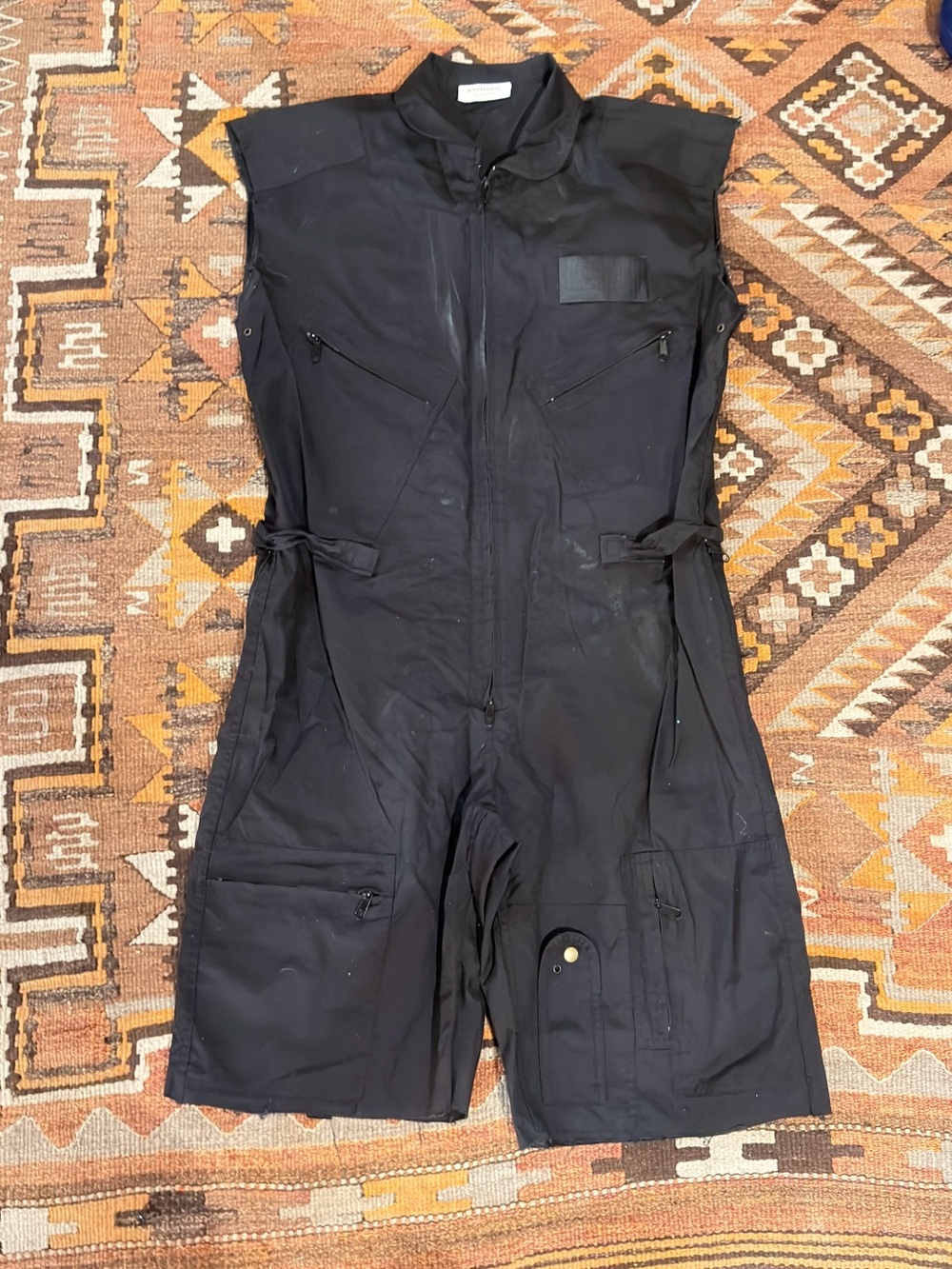 Rothco Black Flight Suit Tag Detail